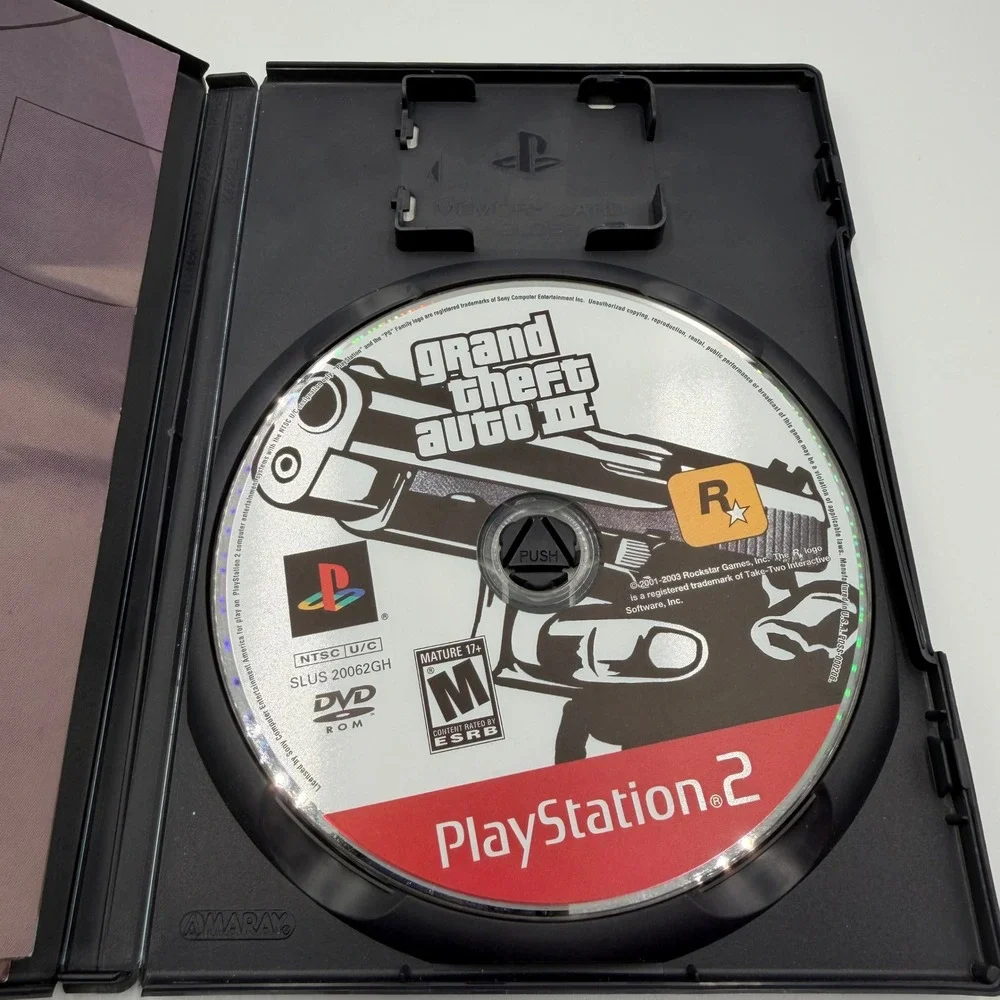 Grand Theft Auto III 3 Sony PlayStation 2 PS2 Greatest Hits Complete Video Game